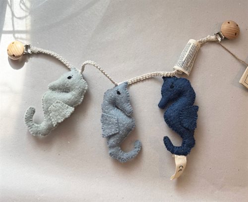 Barnevognskæde, Søhest, Blå