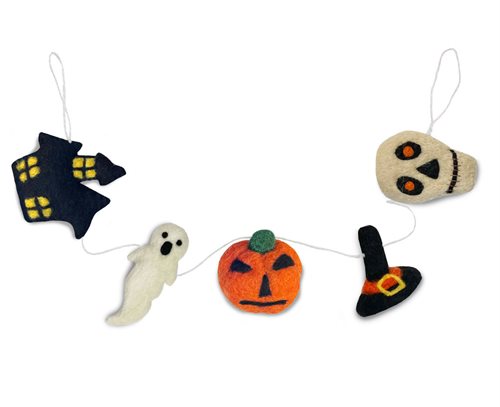Guirlande med halloween