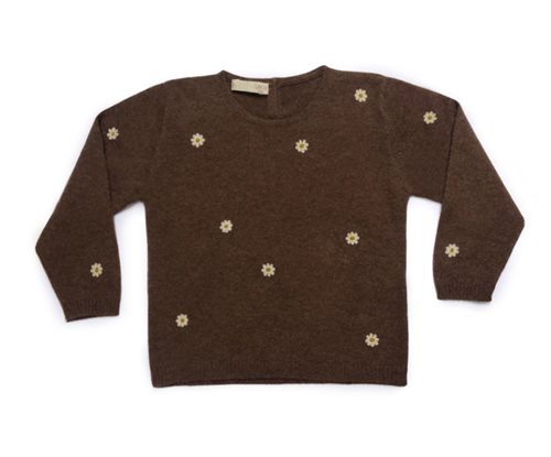 Daisy Blouse, Muscovado, 2-7Y