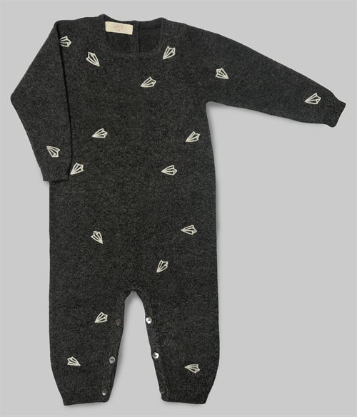 Paper Flight Jumpsuit, Flannel, Baby