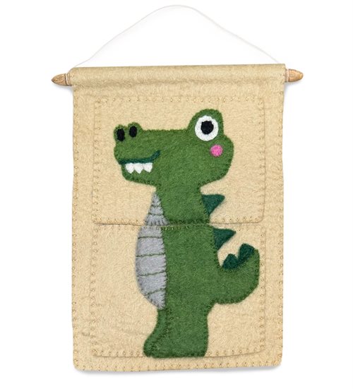 Banner med lommer, Krokodille