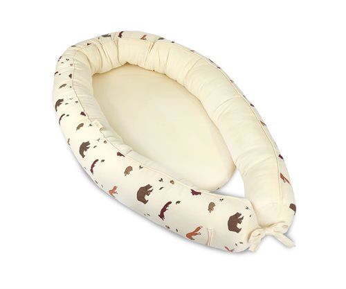 Babynest med skovens dyr