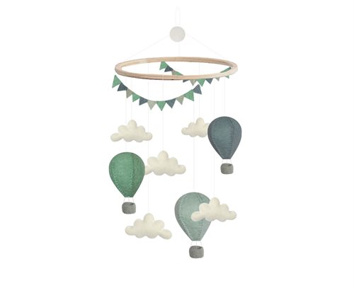 Uro, Luftballon/Vimpler, Mint/Blå