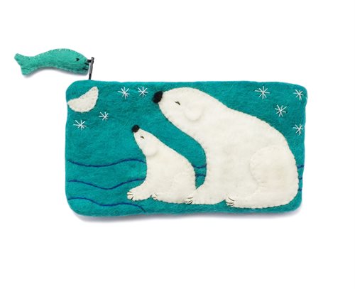 Penalhus med isbjørn