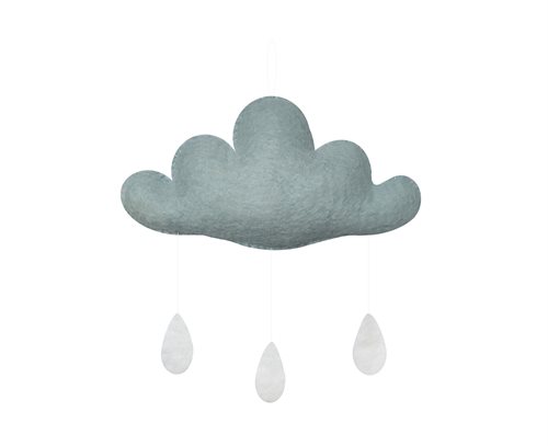Uro med lille sky i lysegrå