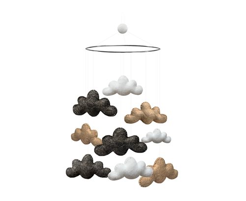Uro, Skyer, Beige/Mørkegrå